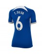Chelsea Thiago Silva #6 Kotipaita Naisten 2023-24 Lyhythihainen